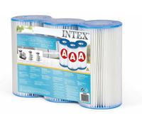 Intex kit 3 cartucce filtro tipo A 29000 29003 pompa 28604 28638 piscina - Rotex