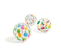 Palla gonfiabile Intex Lively Print Balls 59040NP Colore: bianco/rosso
