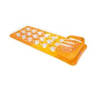 Intex - Materassino ad aria con 18 fori, 188 x 71 cm, 58890EU, 1x arancione