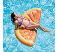 Intex Materassino gonfiabile arancione pezzo da spiaggia, sedia a sdraio, per piscina, materassi, 70" x 33"