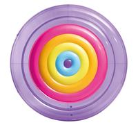 Intex Materassino Gonfiabile Per Piscina Rainbow Fiesta Beach Ø201cm