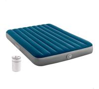 Intex Materasso Queen Dura-Beam Prestige Downy con pompa 64189NP (203 x 152 x 25cm)