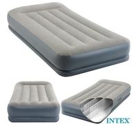 Intex MATERASSO SINGOLO GONFIABILE LETTO 99x191x30 cm DURA BEAM 64116