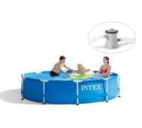 Intex Piscina fuori terra 28202 Frame rotonda cm 305 x 76 con pompa filtro Rotex