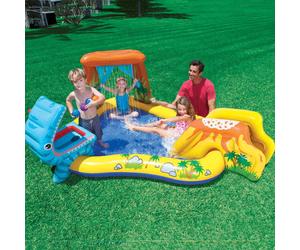 INTEX Piscina Gonfiabile Dinosaur Play Center 249x191x109 cm 57444NP