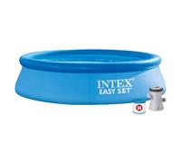 INTEX Piscina Gonfiabile Easy Set Blu c244x61 c305x76 c366x76 m Giardino Estate