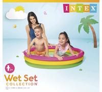 Intex piscina gonfiabile per bambini 147 × 33 cm con tre anelli