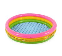 Intex Piscina Gonfiabile Sunset Glow Tre Anelli Vinile Multicolore 147x33 cm