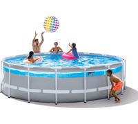 Intex Piscina Premium Prism Frame Clearview- Ø 488 x 122 cm - 1 pz.