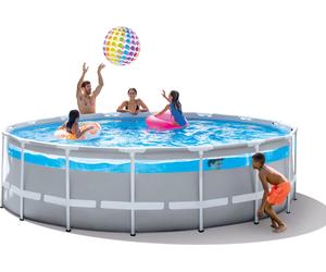 Intex Piscina Premium Prism Frame Clearview- Ø 488 x 122 cm - 1 pz.