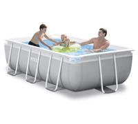 Intex PISCINA RETTANGOLARE FRAME PRISMA cm. 400x200x100 h