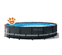 Intex Piscina Rotonda Ultra XTR Frame (Ø488x122cm) con Pompa a Sabbia Art. 26326 - Intex Piscina Rotonda Ultra XTR Frame (Ø488x122cm) con Pompa a Sabbia Art. 26326 - Ultra XTR Frame (Ø488x122cm)