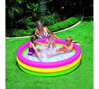 Intex PISCINA TONDA 3 ANELLI cm. 114x25 h (lt. 131) (confezione da 2)