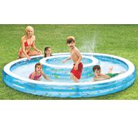 Intex PISCINA TONDA GONFIABILE BABY FISH DOUBLE cm. 279x36 h (lt. 990+232)