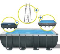 Intex Piscina Ultra Frame Rettangolare XTR 549 x 274 x 132 cm - Senza Pompa, con Accessori - 1 pz.