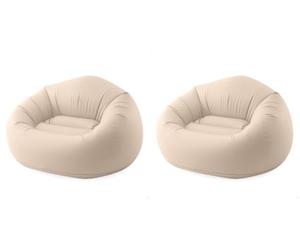 Intex Poltrona Beanless 66505NP (137 x 127 x 74cm) (Confezione da 2)