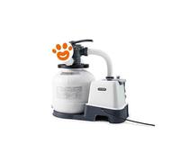 Intex Pompa a Sabbia con Generatore Salino di Cloro Krystal Clear 10.000 Lt/h Art. 26680 - Intex Pompa a Sabbia con Generatore Salino di Cloro Krystal Clear 10.000 Lt/h Art. 26680 - Confezione Da 1 Pe