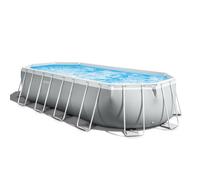 Intex PRISMA FRAME OVALE → 610X305X122 cm Piscina + Pompa a Filtro / 26798