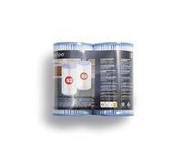Intex PureSpa 29012E - Cartuccia di ricambio in carta Dacron tipo S2, resistente, facile da montare, per vari modelli PureSpa, confezione da 2