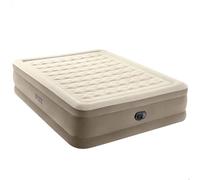 Intex 64428 Materasso Ultra Plush Fiber Tech Pompa Elettrica 152x203x46cm