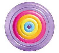 Intex 57285EU Isola Galleggiante Rainbow Fiesta Island 201x24cm Bagno Materasso