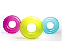 Intex Salvagente Transparent Tubes 59260NP – 76 x 59 x 260 cm – Rosa