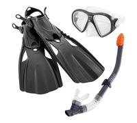 Intex Set Maschera, Boccaglio E Pinne Reef Rider