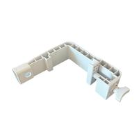 Intex Supporto per skimmer, pezzo di ricambio per piscina Intex Frame, da avvitare alla tiranteria del tubo, colore: grigio