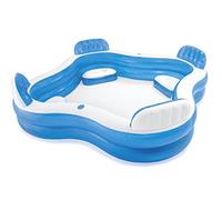 'INTEX Swim Center "Family Lounge piscina con 4 posti 229 x 229 x 66 cm, colore: blu scuro