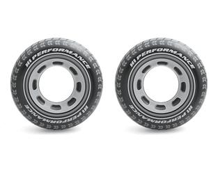 Intex - Swimming Tube Giant Car Tyre 91cm (Confezione da 2)