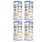 Intex tipo A Easy set Pool filtro a cartuccia (4-pack) | 29000E (59900E)