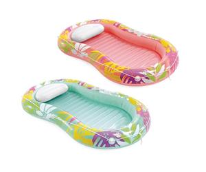 Intex Tropical Oasis 57803EU - Lettino gonfiato 196 x 112 x 23 cm, sgonfio 206 x 122 cm