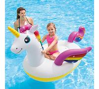 INTEX Unicorno Gonfiabile da Piscina 2,01 m x 1,40 m x 97 cm