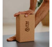 InTheMarket Mattone da yoga ecologico in sughero, antiscivolo, resistente, per yoga, pilates, stretching e fitness, leggero e sostenibile, comodo e affidabile