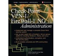 Inti Shah Andrew Ratcli Check Point VPN-1/ FireWall-1 NG Administrat (Tascabile)
