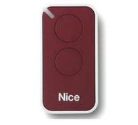 INTI2R TELECOMANDO BICANALE TRASMETTITORE ROSSO 2 CH AUTOMAZIONI CANCELLI NICE