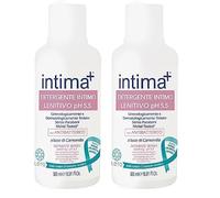 Intima+ | Detergente Intimo Lenitivo Con Antibatterico, a Base di Camomilla, 500 ml ph 5.5 c (Confezione da 2)