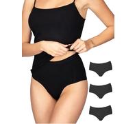 Intimidea - 3pz Slip Silhouette, Contenitivo Effetto Modellante Art. 310473 (M/L, Nero, 3pz)