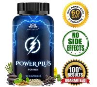 INTIMIFY Power Plus 30 capsule per uomo con Ashwagandha, Shatavari, Musli sicuri