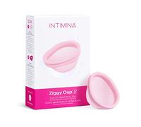 INTIMINA Ziggy Cup 2 - Disco Mestruale Riutilizzabile Extra-Sottile con Design Flat-fit Menstrual Cup, Coppette Mestruali, (Misura A)