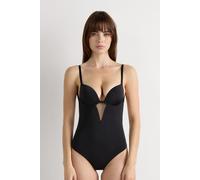 Intimissimi Body Sexy Back in Microfibra Ultralight Donna Nero Taglia 4B