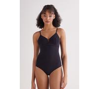Intimissimi Body Spallina Sottile in Fresh Bamboo Donna Nero Taglia S