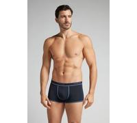 Intimissimi Boxer in Cotone Superior con Logo Uomo Blu Taglia 3