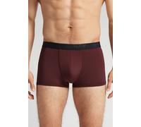 Intimissimi Boxer in Microfibra con Logo Uomo Bordeaux Taglia 6