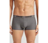 Intimissimi Boxer in Microfibra con Logo Uomo Grigio Scuro Taglia 5