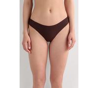 Intimissimi Brasiliana in Cotone senza Cuciture Donna Marrone Taglia 2