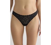 Intimissimi Brasiliana in Pizzo e Microfibra Donna Nero Taglia 2