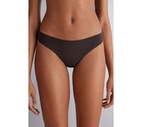 Intimissimi Brasiliana Senza Cuciture in Microfibra Ultra Light Donna Marrone Taglia 2