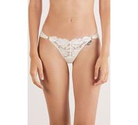 Intimissimi Brasiliana Stile Anni '80 All About Flowers Donna Avorio Taglia 5