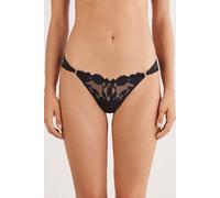 Intimissimi Brasiliana Stile Anni '80 All About Flowers Donna Nero Taglia 2